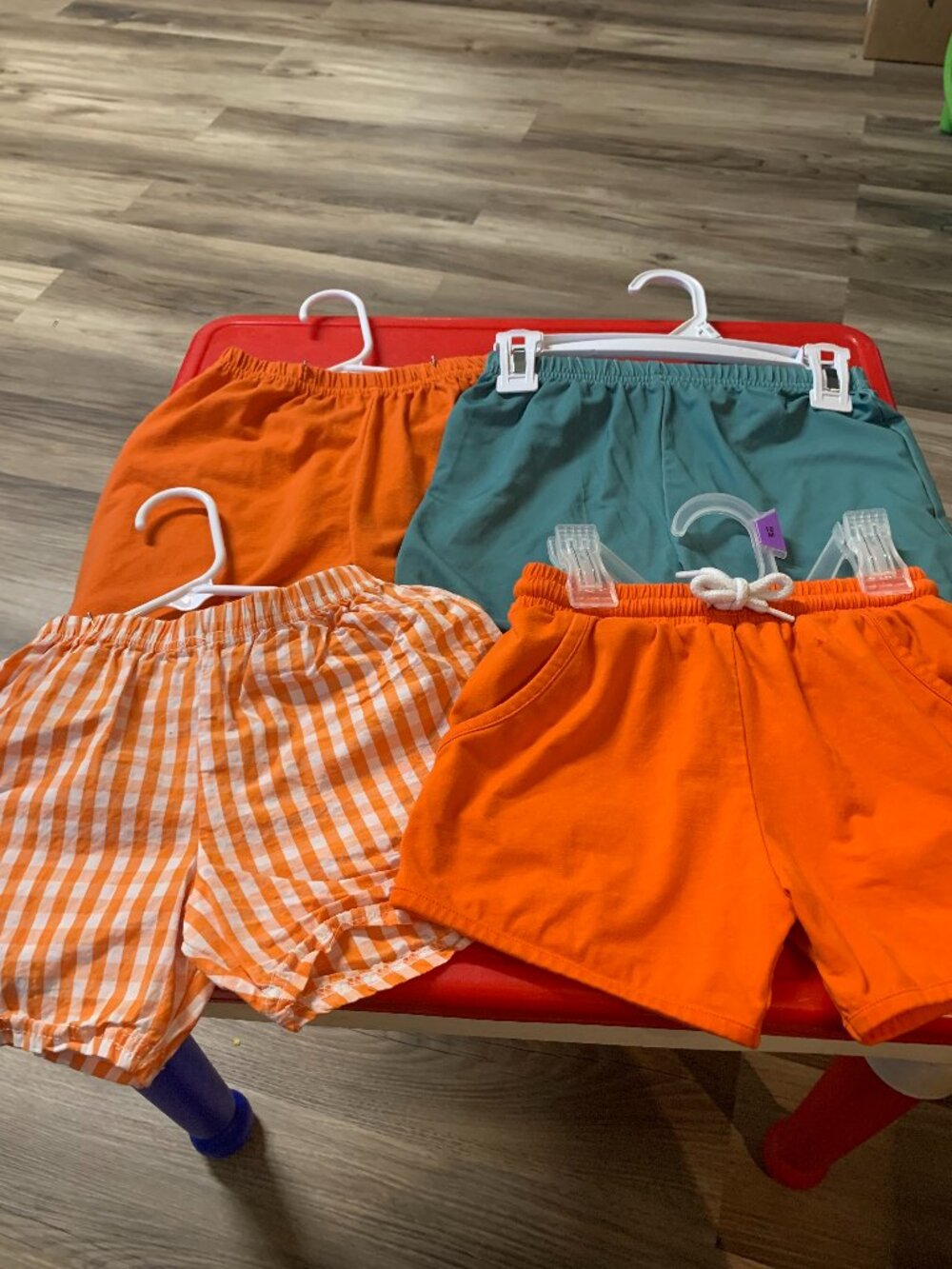 Lot of 4 Pair Boy's Shorts, 2 Pair Size 5, and 2 Pair Size 4T